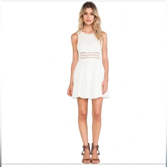 Free People Revolve Fit & Flare Mini Dress - Picture 2 of 15